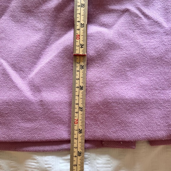 J.Crew Wool Pencil Skirt Career Wear Business Casual Pink‎ Size 4 - Picture 6 of 8